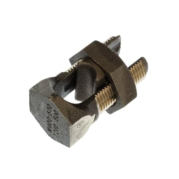 Thomas & Betts Blackburn 500M Split-Bolt Connector - Bronze Alloy Electrical Connector for 500-400 kcmil & 2/0 Stranded Wires - Ideal for Industrial Wiring, Electrical Panels & Power Distribution Systems
