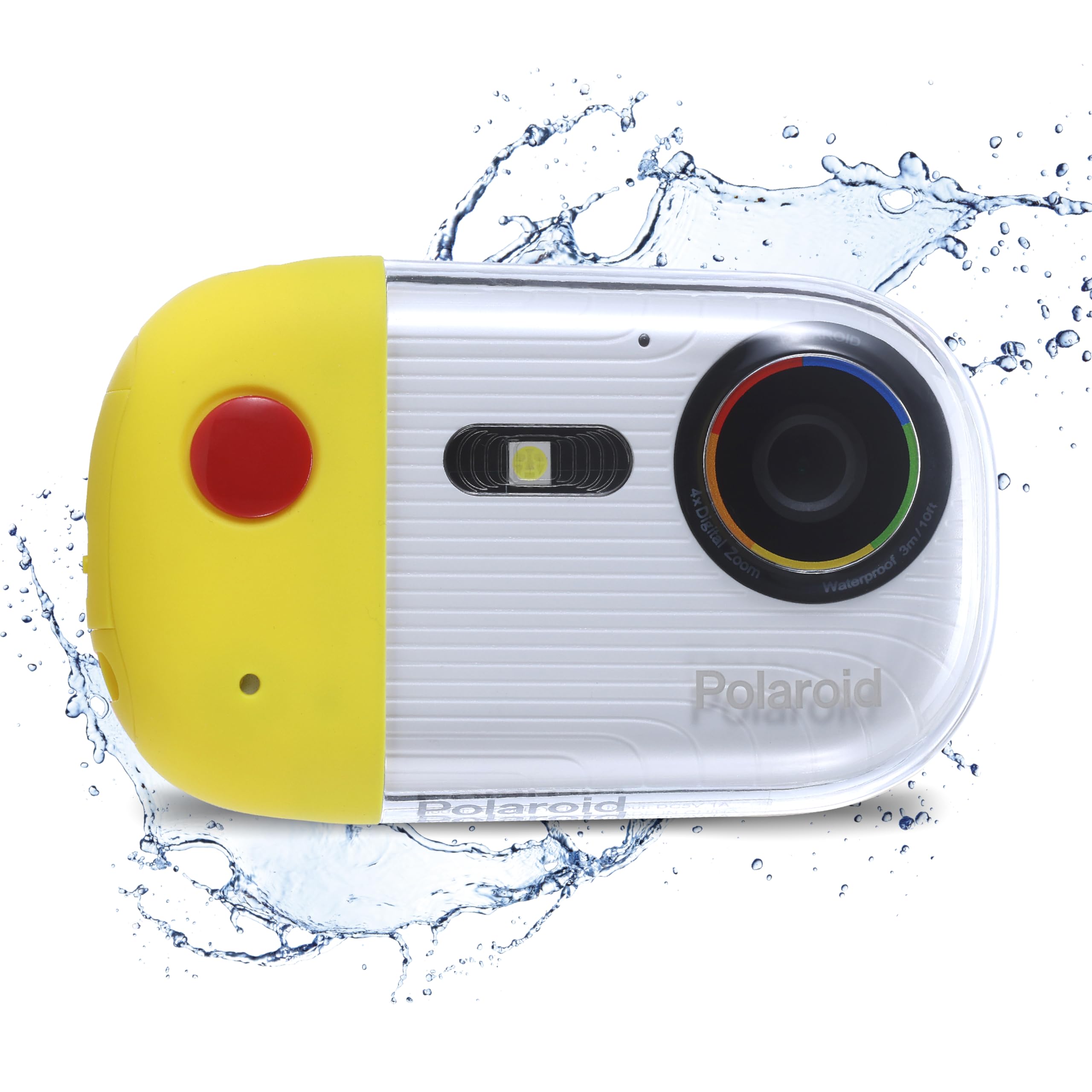 Polaroid Underwater Camera 18MP 4K UHD - Waterproof Digital Camera for Snorkeling, Diving & Swimming with LCD Display & USB Rechargeable - Perfect for Capturing Underwater Videos, Photos & Marine Adventures