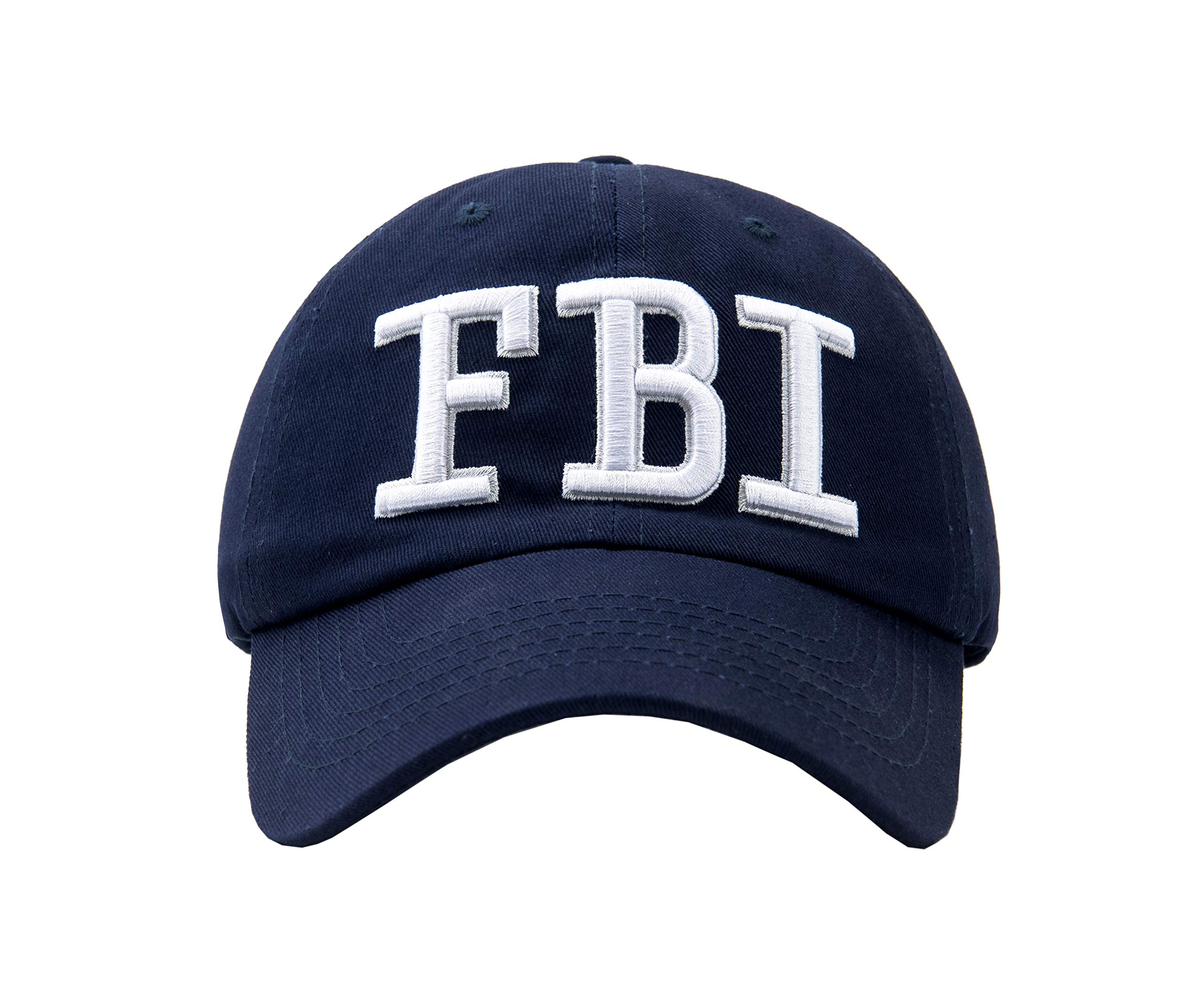 FBI & Police Agent Hats for Men and Women - Navy Blue Tactical Cap for Law Enforcement, Security & Costume Use