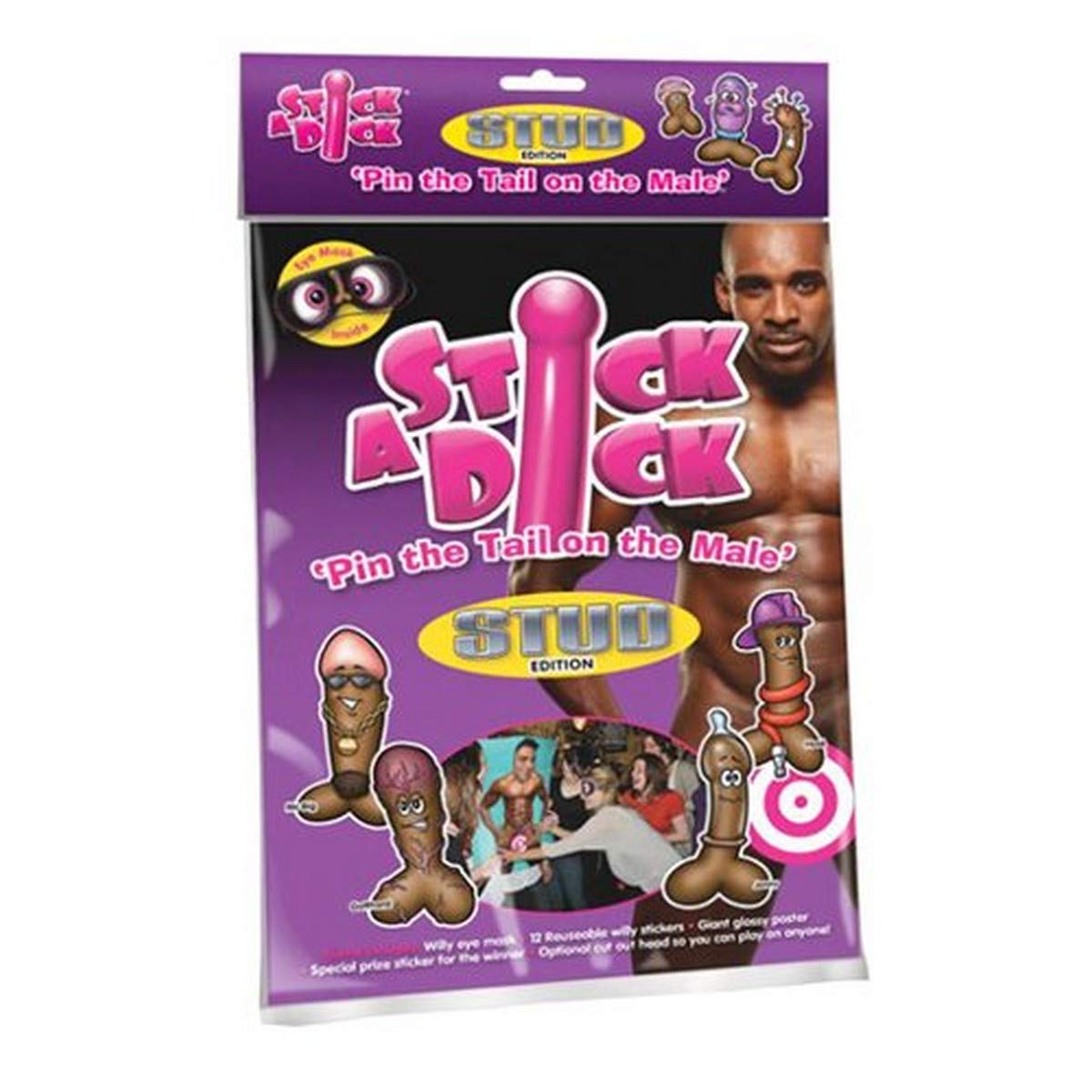 Stick A Dick Stud - Fun Adult Party Game for Bachelorette & Girls Night