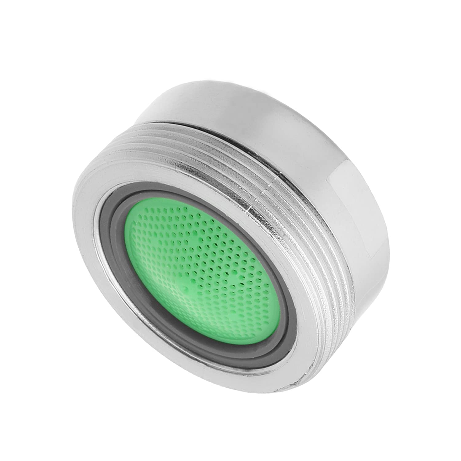 Yinpecly 28mm Male Thread Sink Faucet Aerator - 7PCS Kitchen Sink Aerator Replacement Parts with Fine Tooth & Plating for Better Water Pressure - Perfect for Home, RV, and Commercial Kitchen Faucets