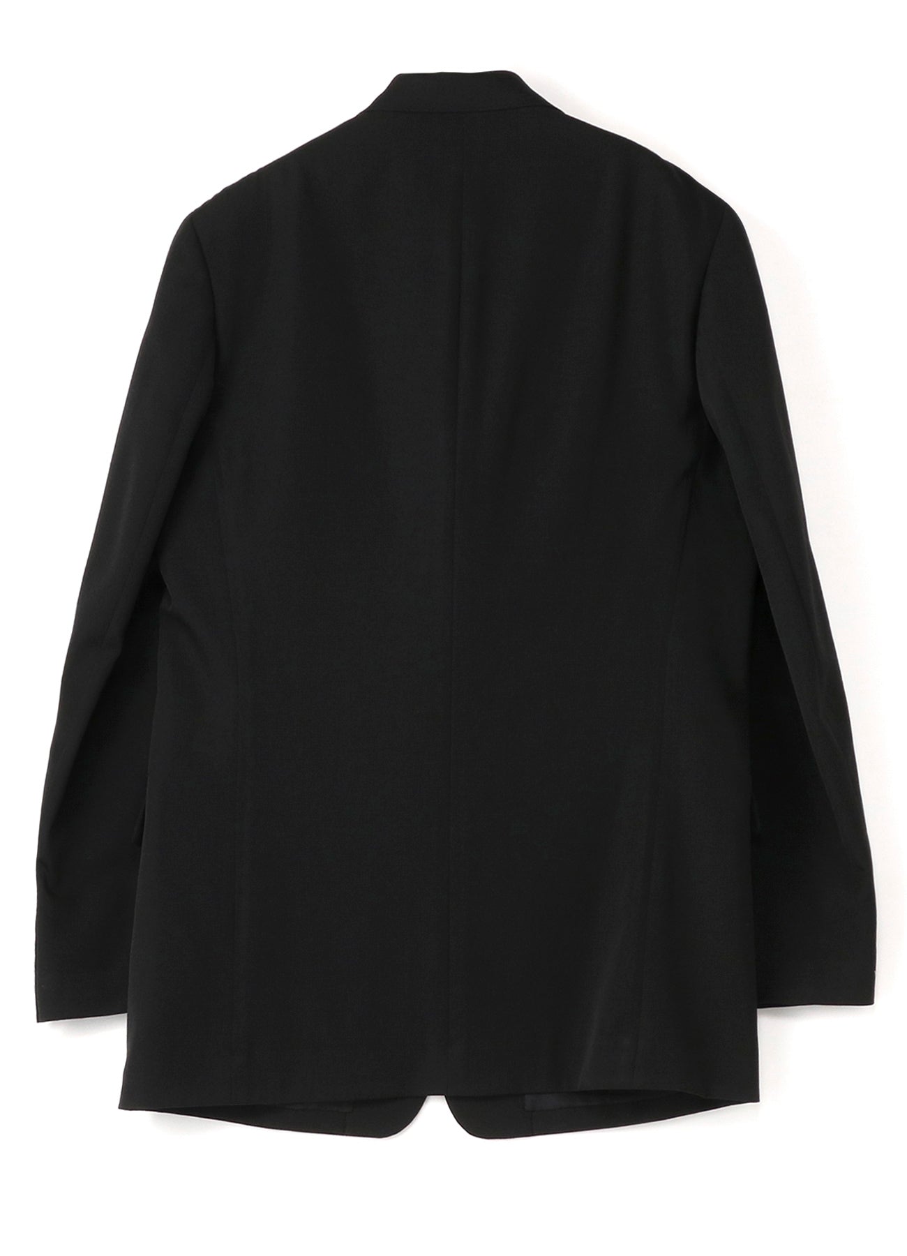 Men's Wool Gabardine Three-Button Single-Breasted Suit Jacket - Formal Business Attire & Office Wear for Professional Occasions