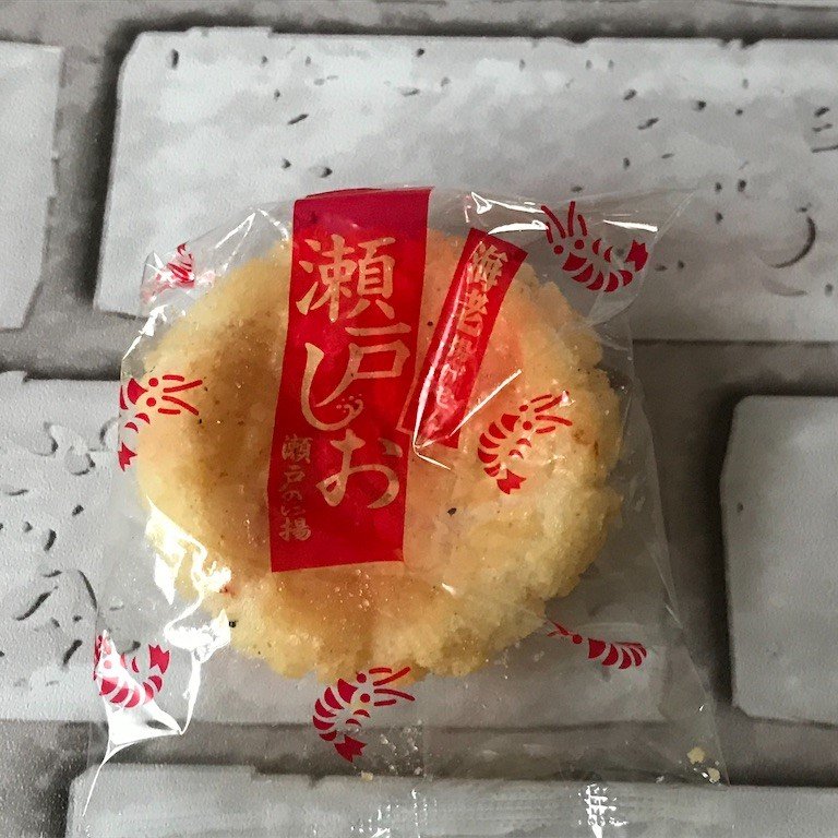Befco Seto Shio Senbei Rice Crackers - Shrimp Flavor 83g | Japanese Traditional Snack | Perfect for Parties, Gifts & Asian Cuisine Lovers