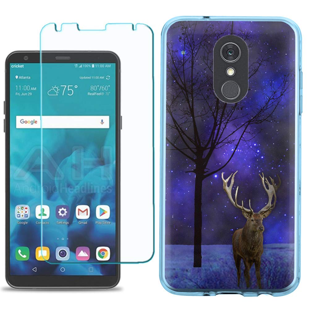 LG Stylo 5 Case with Screen Protector - Slim TPU Cover for Protection | Perfect for Outdoor & Daily Use
