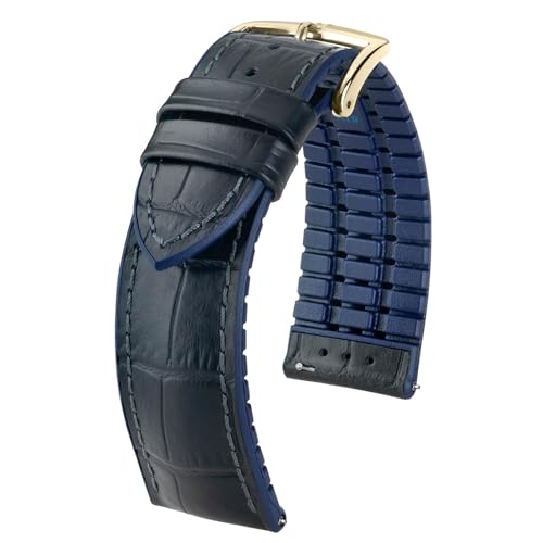 Black & Blue / Gold Buckle