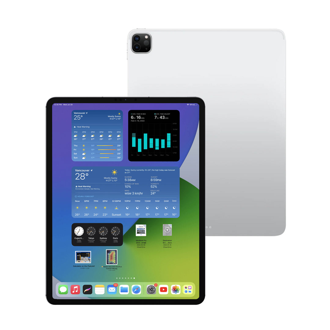 Apple iPad Pro 12.9-inch (4th Generation) 128GB WiFi Tablet - 2020 Model with Liquid Retina Display | Perfect for Work, Creative Design & Entertainment