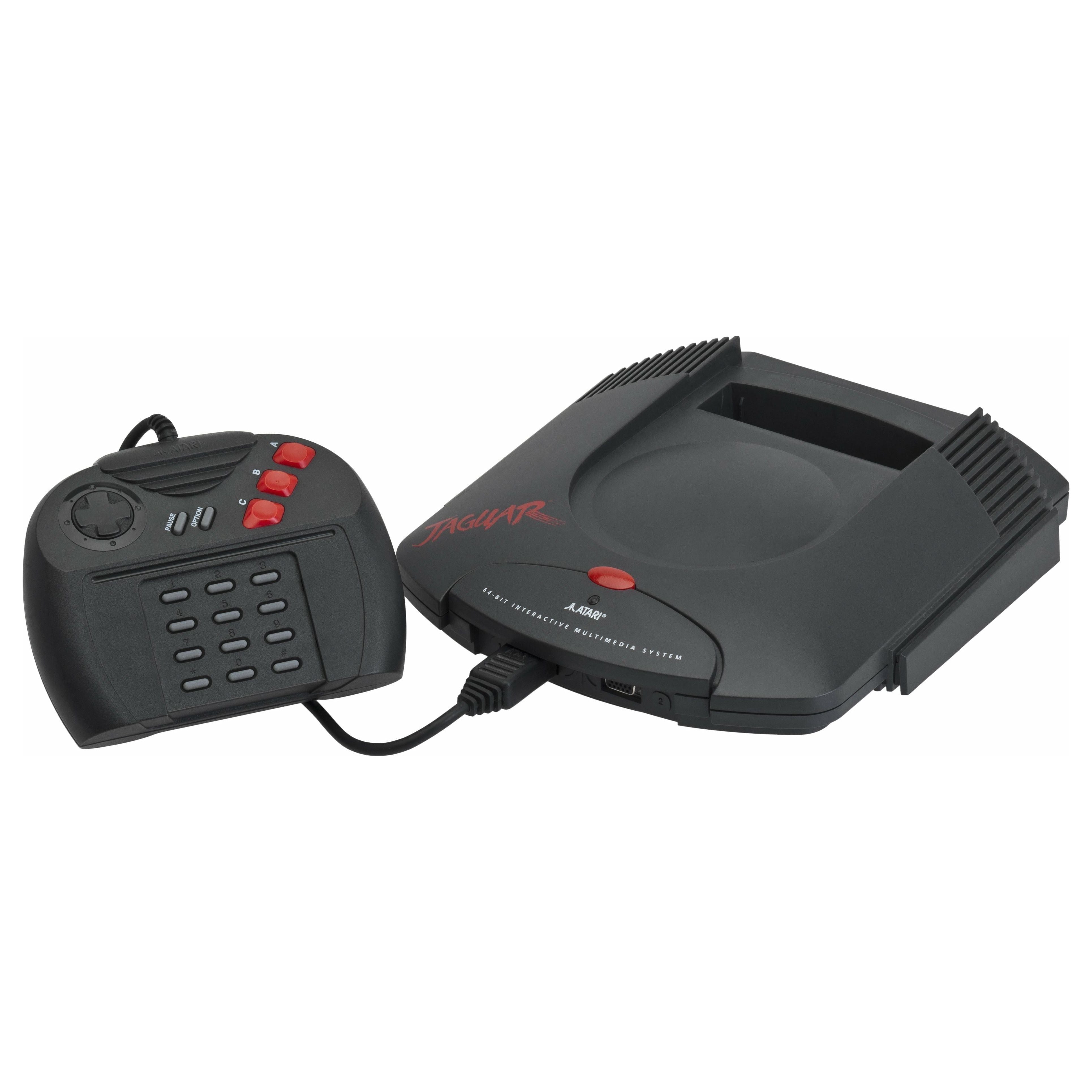 Atari Jaguar Retro Gaming Console with CyberMorph Game - Classic 90s Video Game System for Collectors & Gamers - Perfect for Nostalgic Gaming Nights & Retro Gaming Setups