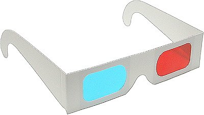 2 Pairs of Red/Cyan 3D Glasses for Movies, Gaming & Virtual Reality - Anaglyph 3D Glasses for Home Theater & 3D TV