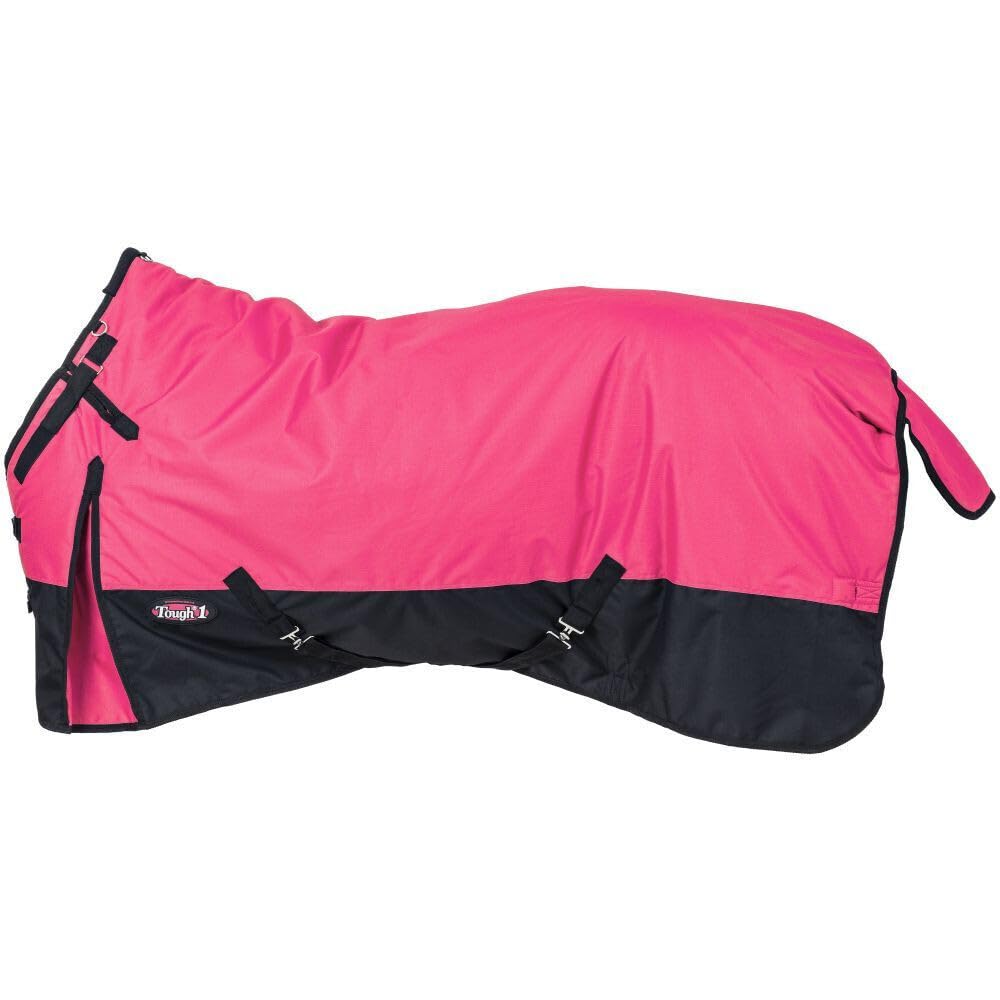 Tough 1 600D Snuggit Horse Blanket - Heavy Duty Waterproof Turnout Blanket for Winter & Stable Use - Perfect for Cold Weather Riding and Horse Care