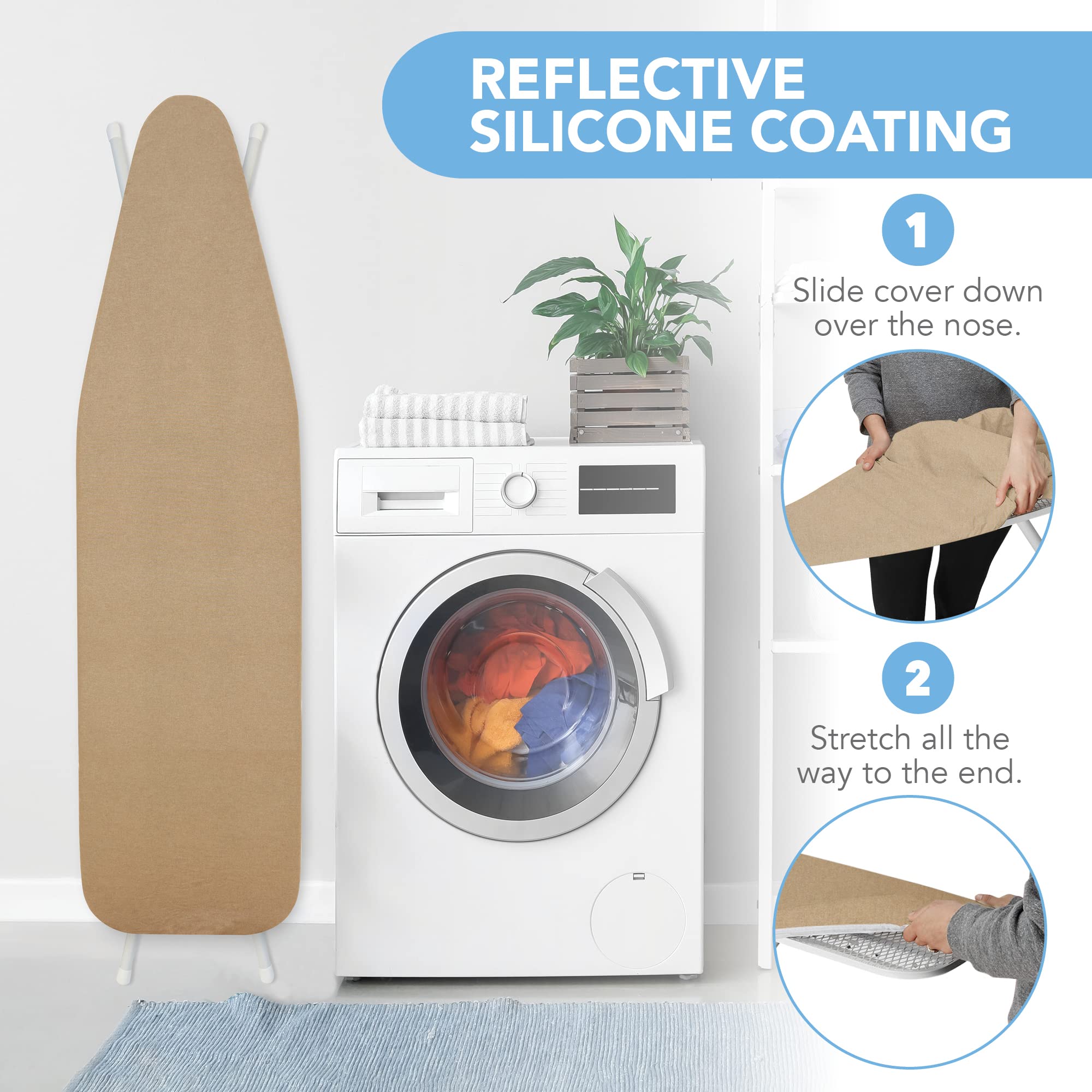 Heat Reflective Ironing Board Cover 15
