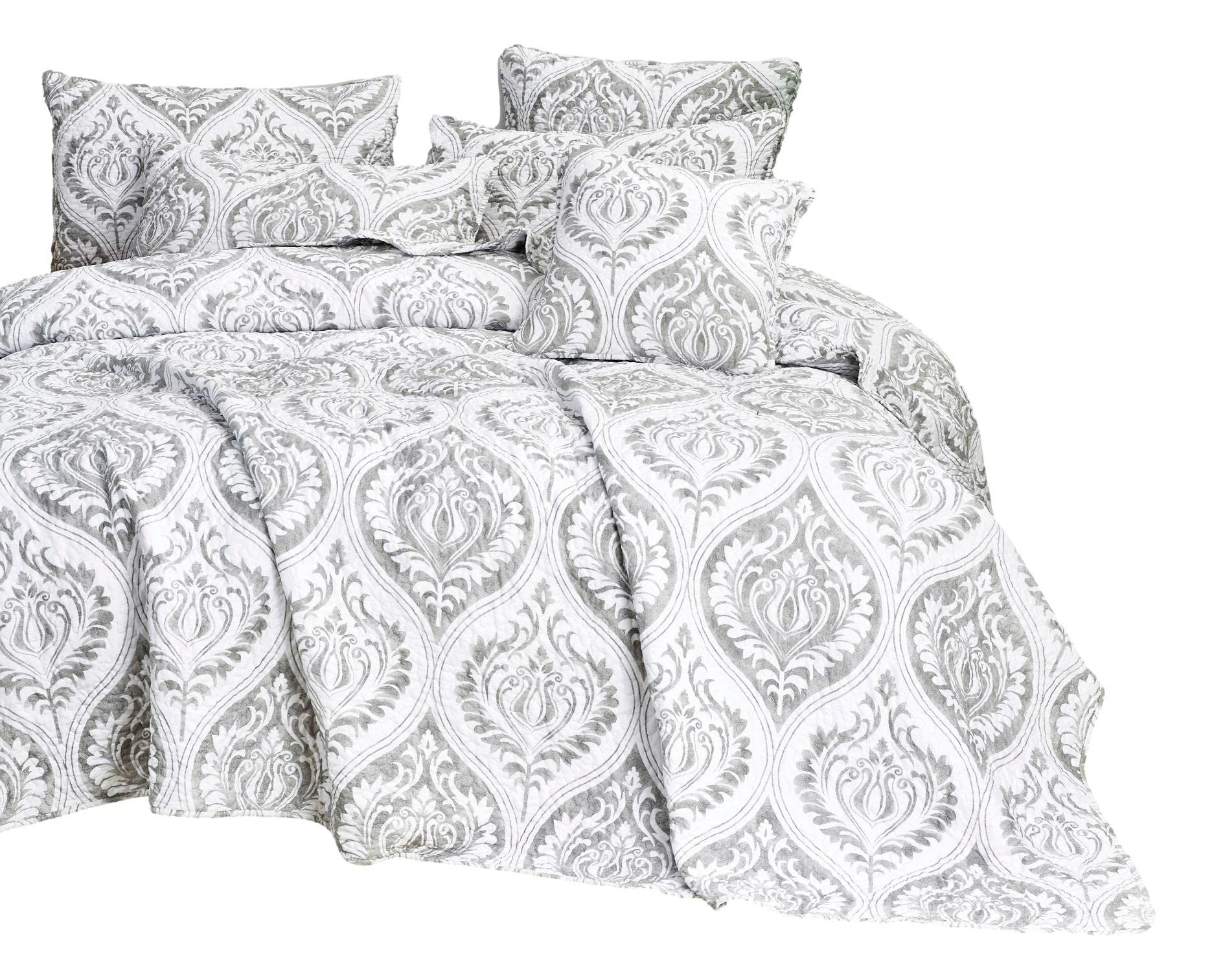TB300-199 Queen Size Moon Sky Bedspread Set - Soft Luxury Bedding for Comfortable Sleep | Perfect for Master Bedrooms, Guest Rooms & Cozy Nights