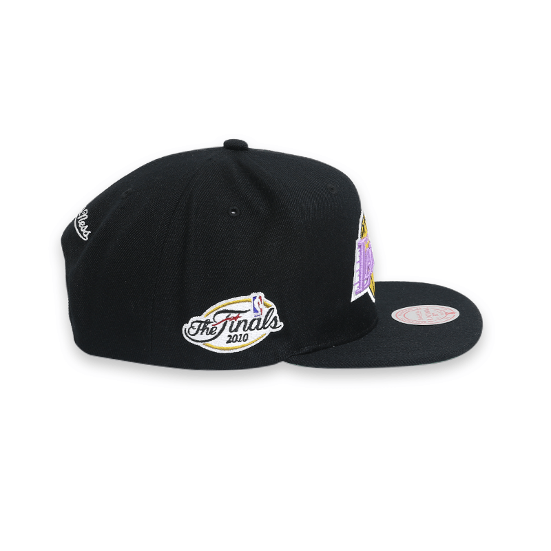 Los Angeles Lakers The Final Black Men's Snapback Hat - Adjustable NBA Basketball Cap for Fans - Perfect for Games, Streetwear & Sports Outfits