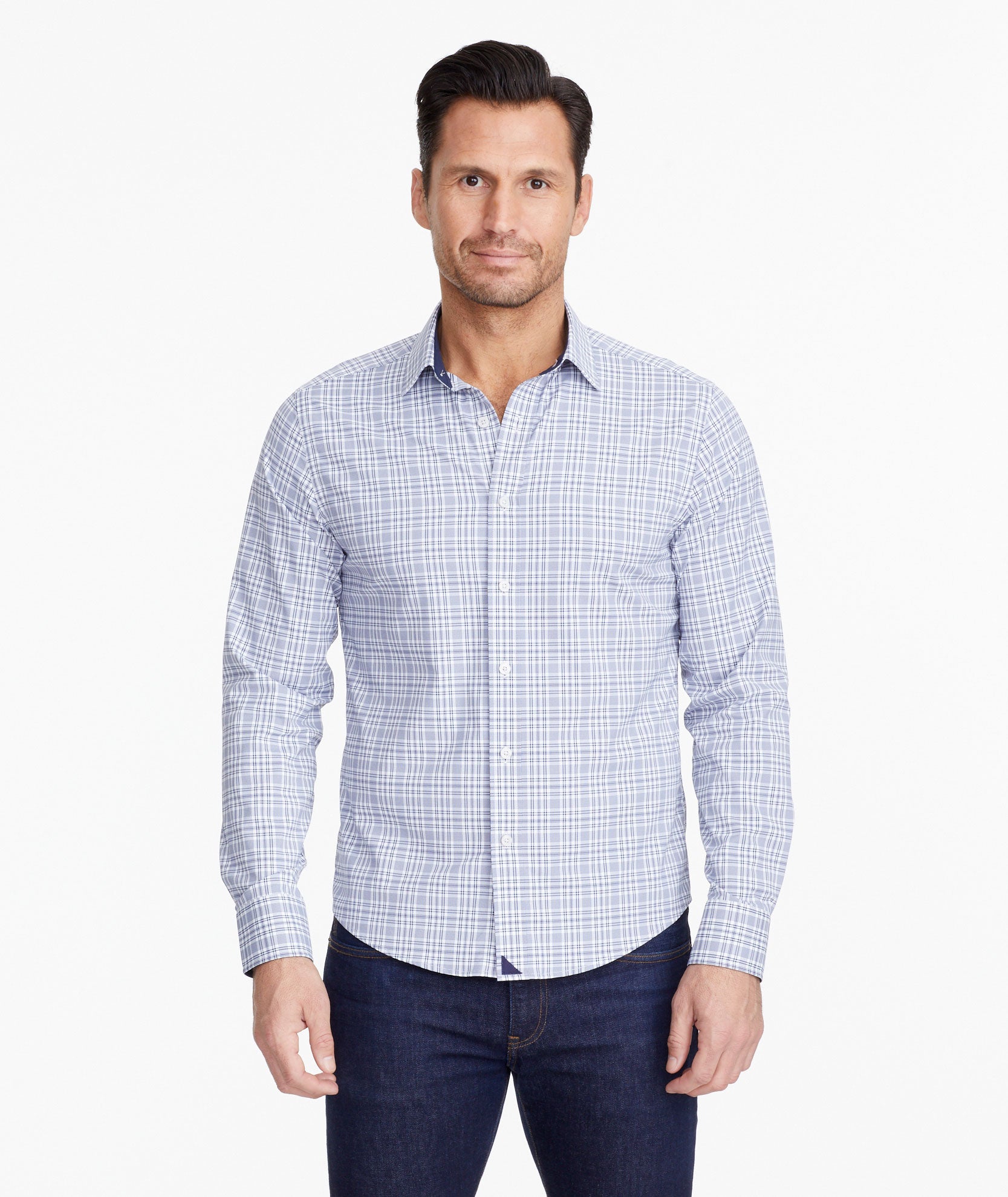 Wrinkle Free Performance Armand Shirt for Men - Comfortable Business Casual Dress Shirt - Perfect for Office, Travel, and Formal Events