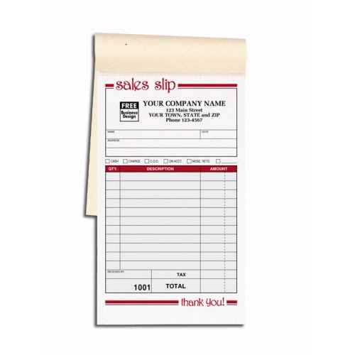 Custom Invoice Books for Small Business - Professional Sales Receipts & Billing Records | Perfect for Retail Stores, E-commerce & Tax Documentation