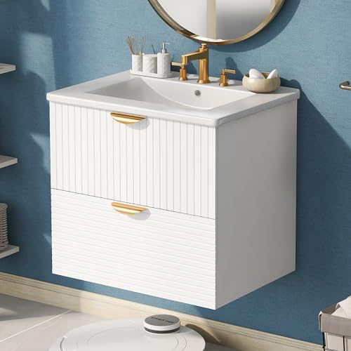 White+gold Handle