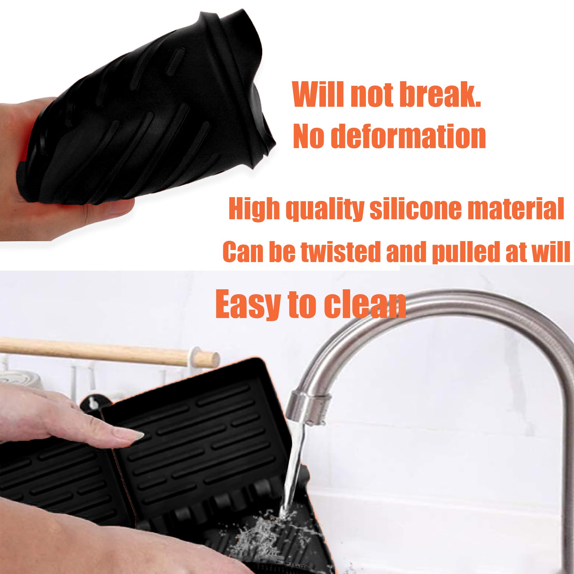 **Premium Silicone Griddle Tools Mat for Blackstone - Large Non-Slip Spatula Mat with Drip Pad | Food Grade BBQ Grill & Baking Mats | Perfect for Outdoor Cooking, Camping & Backyard Grilling**