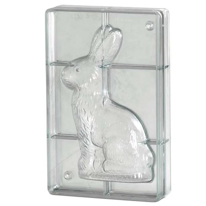 2-Piece Sitting Rabbit Silicone Mold for Baking - Perfect for DIY Cake, Chocolate, Soap & Candle Making - Ideal for Easter, Birthday & Holiday Decorations