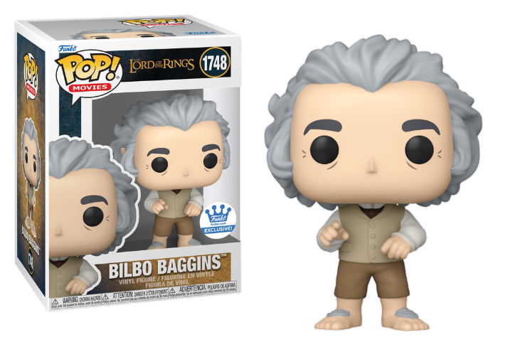 Lord of the Rings Bilbo Baggins Funko Pop! Vinyl Figure (Chase Variant) - Collectible Toy for LOTR Fans & Home Decor