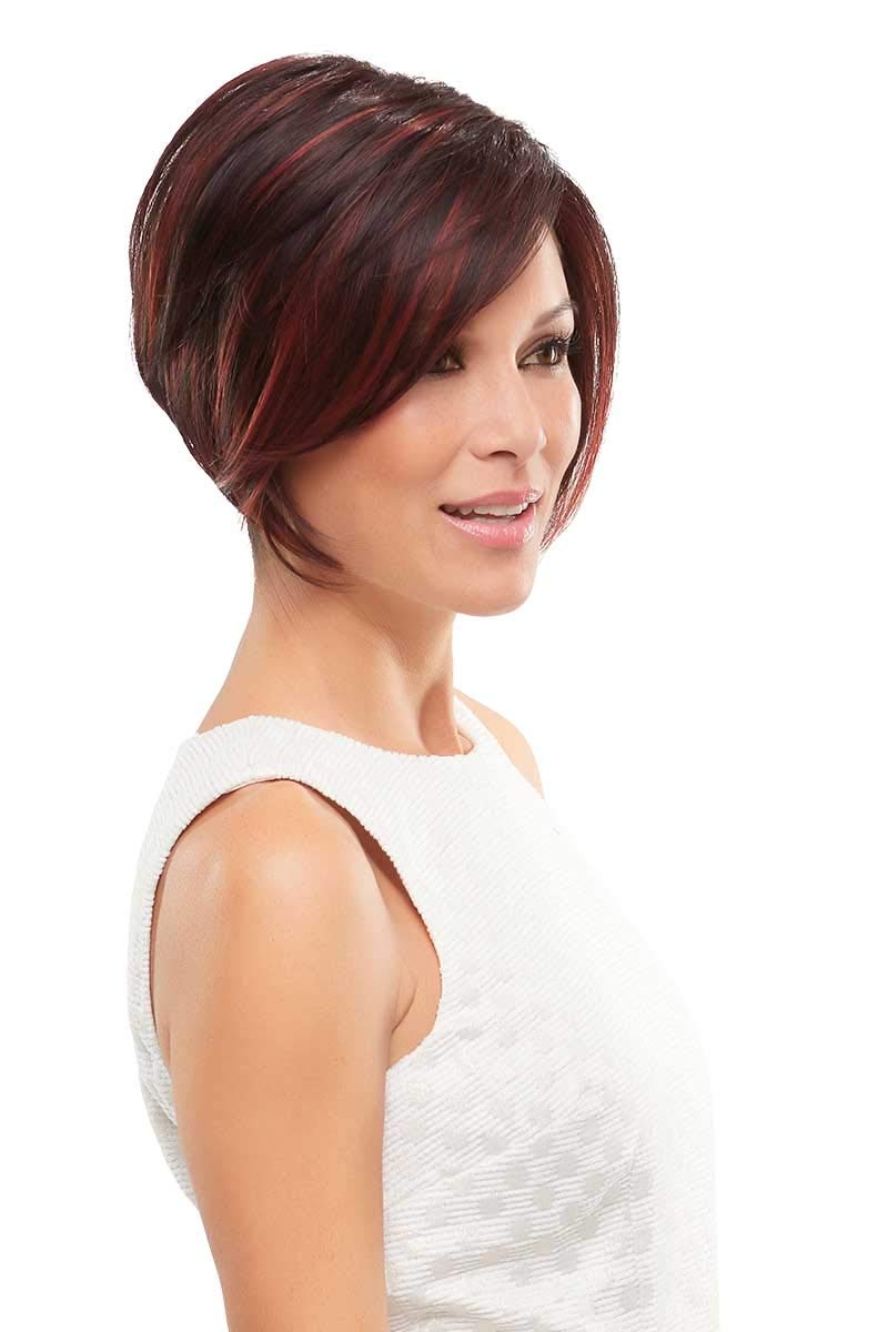 Jon Renau Ignite Lace Front HD Wig 4PC Bundle with Plastic Wig Stand, Wide Tooth Comb & Styling Guide - Natural Looking Human Hair Wig for Women - Perfect for Daily Wear, Cosplay & Special Occasions