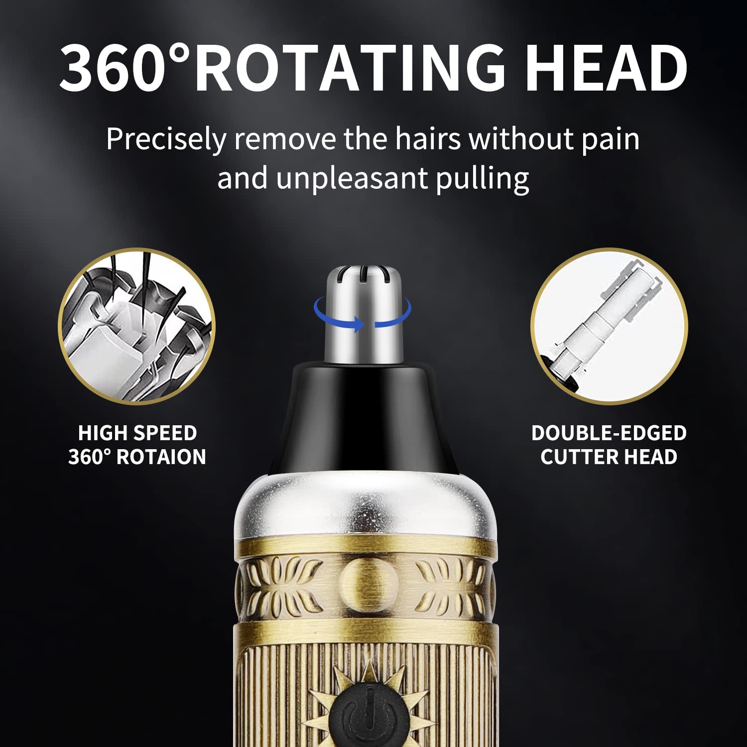 Professional Men's Grooming Kit - Electric Hair Clippers, Shaver & Nose Trimmer Set | Perfect Gift for Men | Home & Travel Grooming Essentials