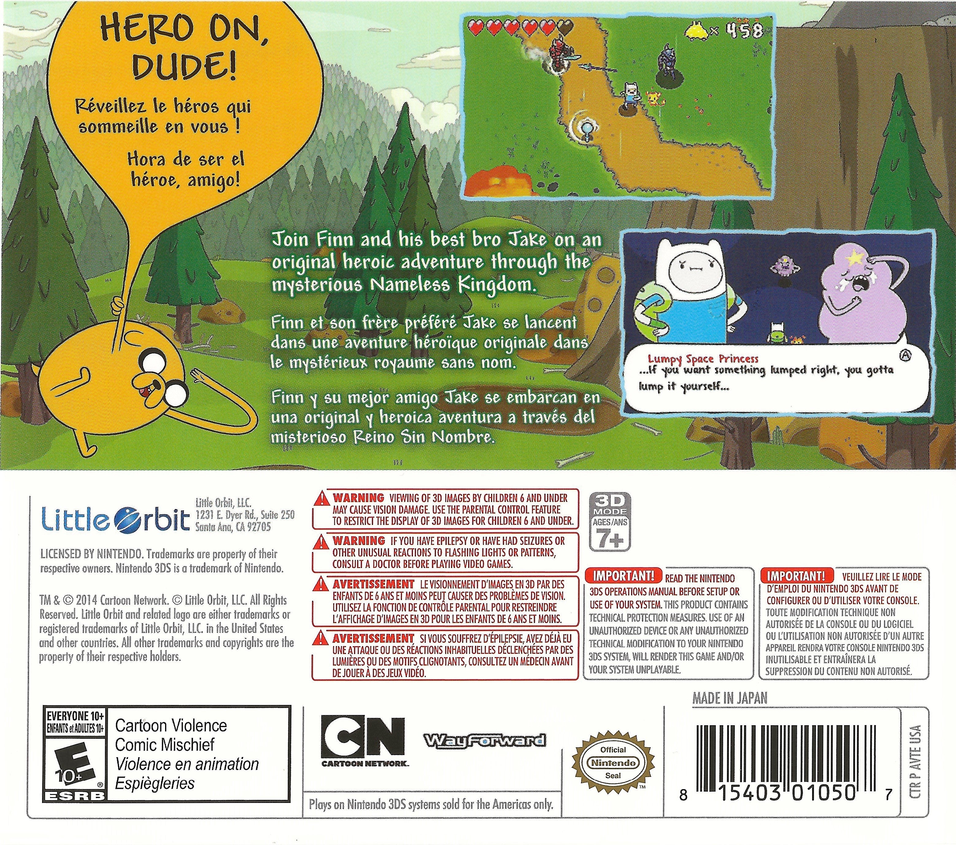 Adventure Time: The Secret of the Nameless Kingdom - Nintendo Switch Game | Official Licensed Cartoon Network Video Game | Perfect for Fans of Adventure Time Series and Action-Adventure Games