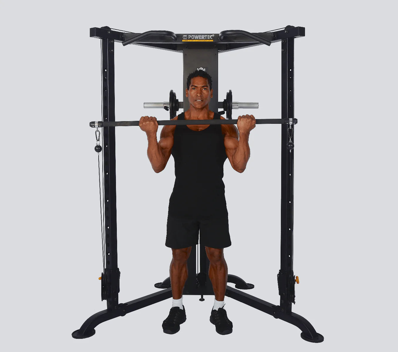 Powertec Streamline Functional Trainer - Home Gym Strength Training Equipment for Full Body Workouts | Perfect for CrossFit, Weightlifting & Fitness Enthusiasts