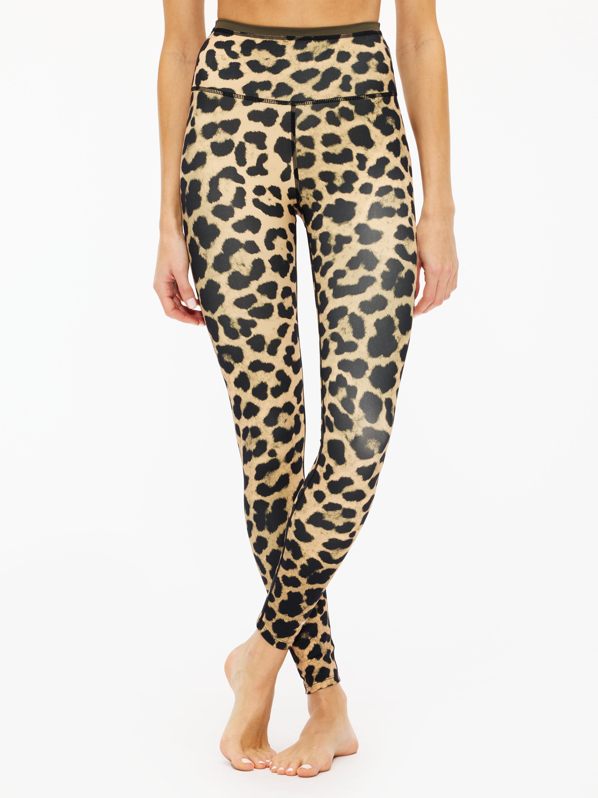 PE Nation Vita High-Waisted Full Length Leggings for Women - Comfortable Workout Yoga Running Gym Athletic Pants - Perfect for Fitness, Lounge & Everyday Wear