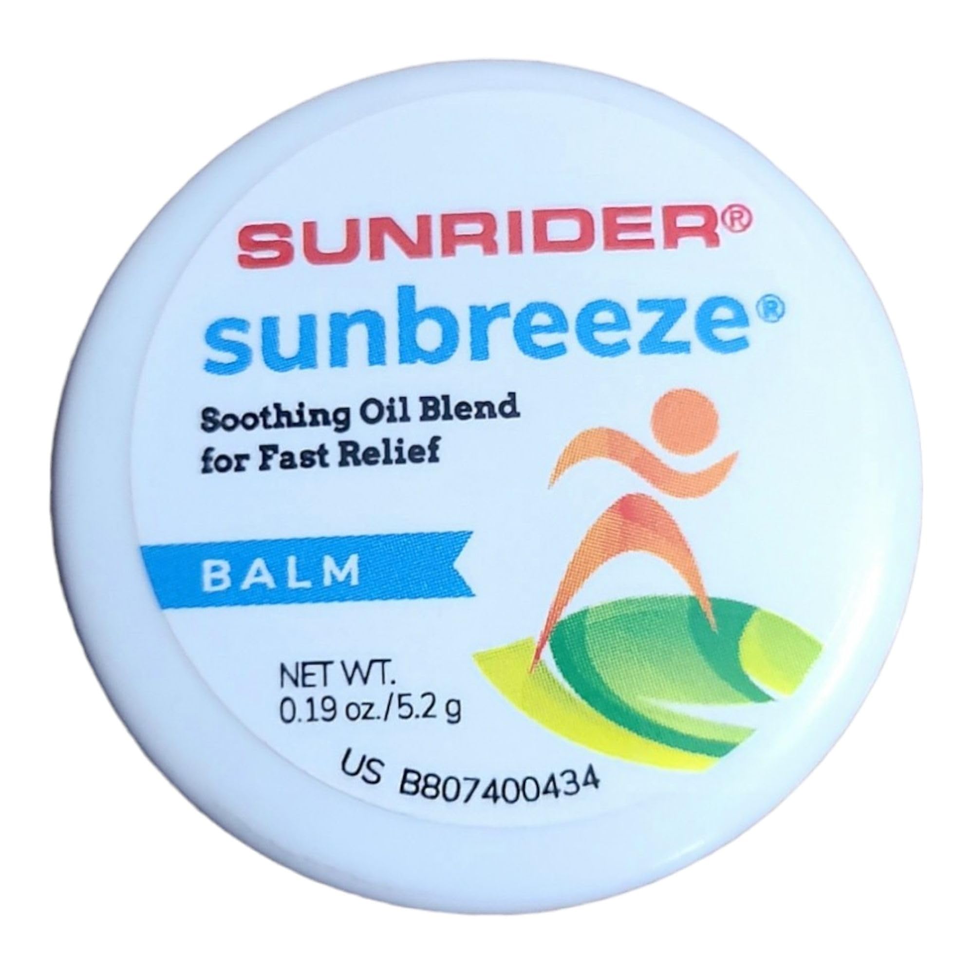 Sunbreeze Balm 0.19 oz - Soothing Herbal Relief for Muscle & Joint Pain - Perfect for Travel, Sports & Outdoor Activities