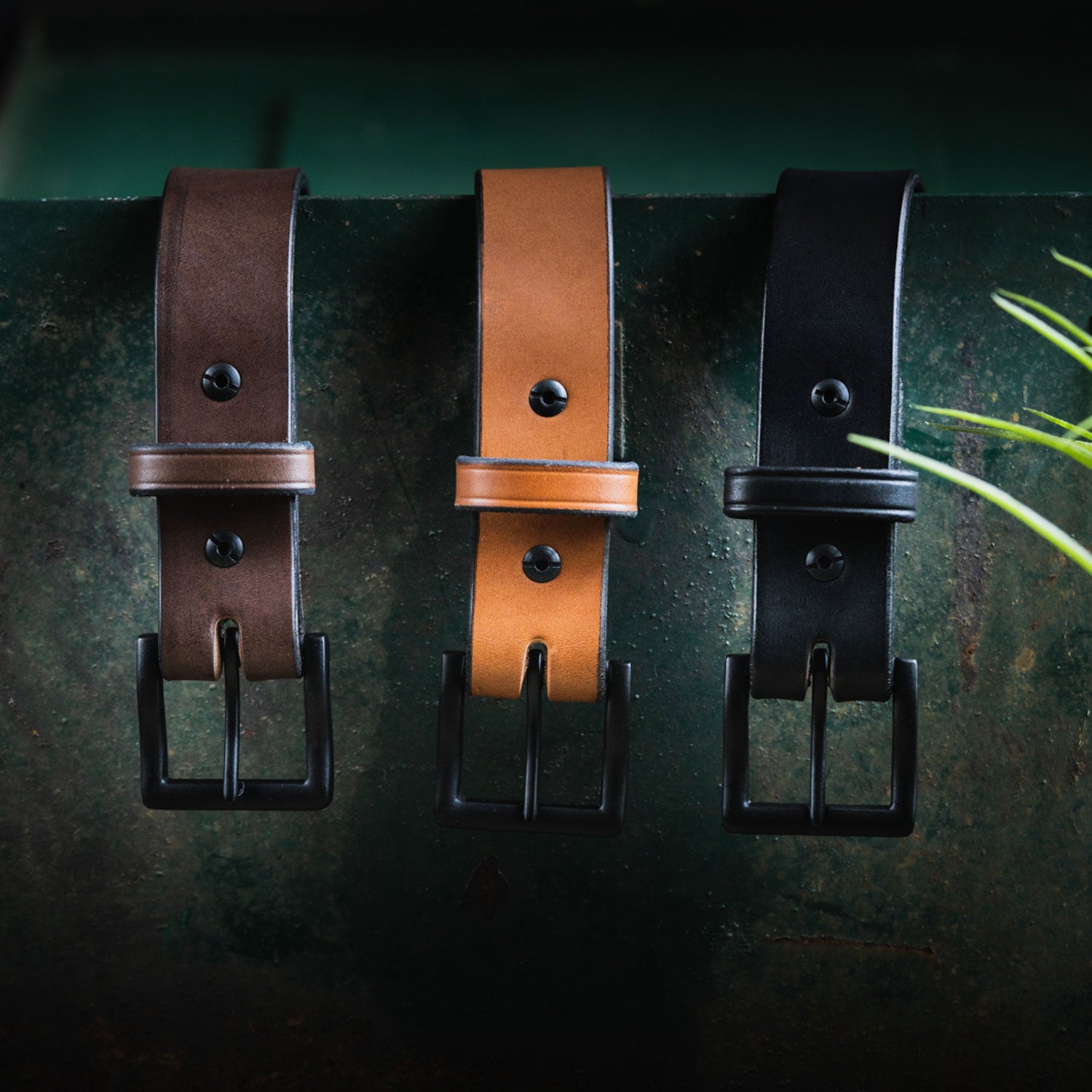 Premium Genuine Leather Everyday Belt for Men - 1.5 Inch Width - Durable & Stylish Casual Dress Belt - Perfect for Office, Business, and Daily Wear