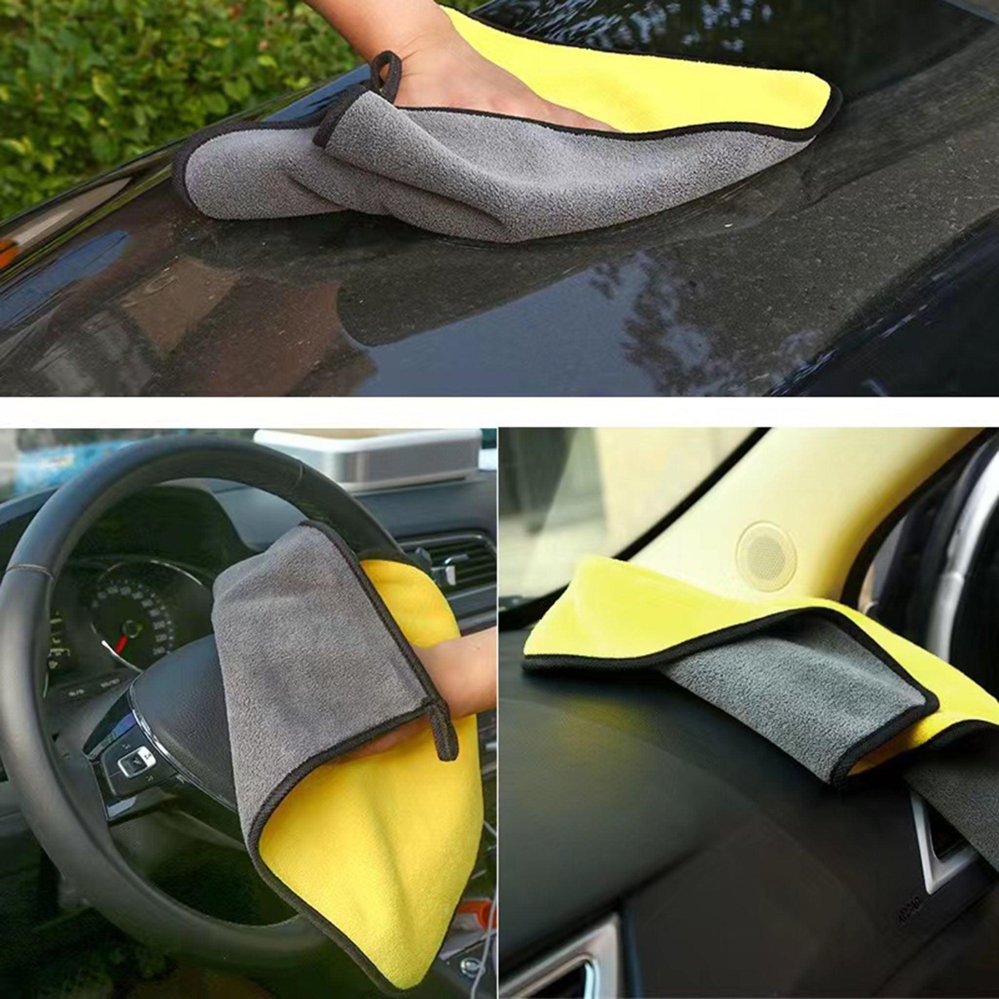 Premium Microfiber Car Wash Towels for Tesla - Super Absorbent, Scratch-Free Cleaning Cloths - Perfect for Detailing, Waxing & Polishing Your Electric Vehicle