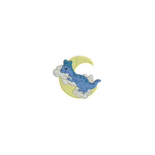 Threadart Machine Embroidery Design Bundles - Kids Dinosaur Sleeping Patterns - 40+ Children's Embroidery Sets on USB - Perfect for Baby Clothes, Nursery Decor & DIY Projects