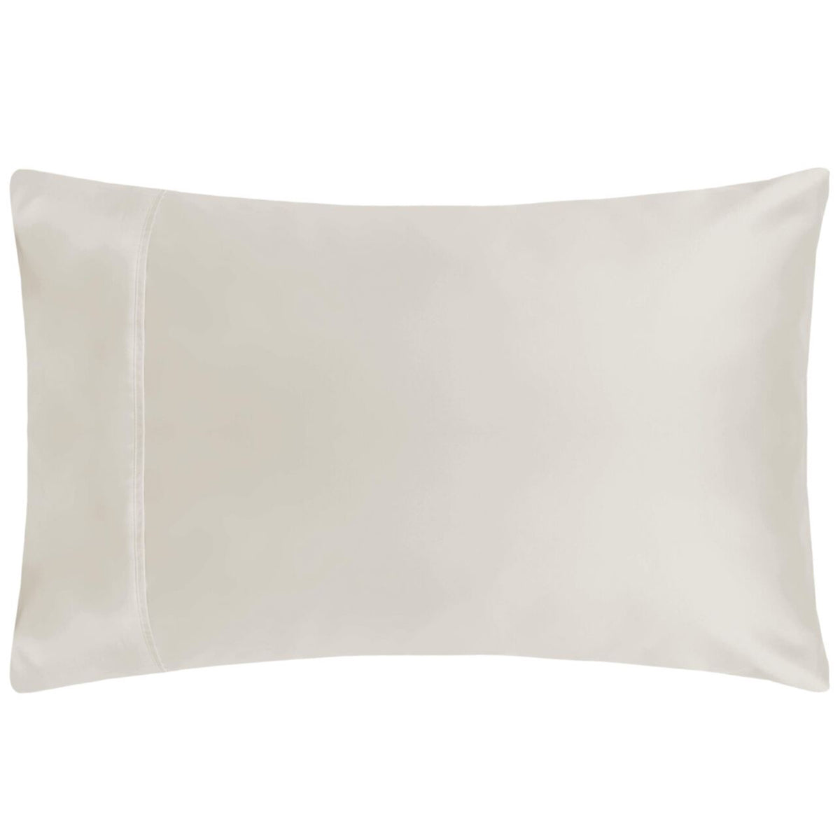 Belledorm 600 Thread Count Cotton Sateen Bed Sheets - Ivory Queen Size - Luxury Soft & Breathable Bedding Set - Perfect for Master Bedroom, Guest Room & Hotel Use