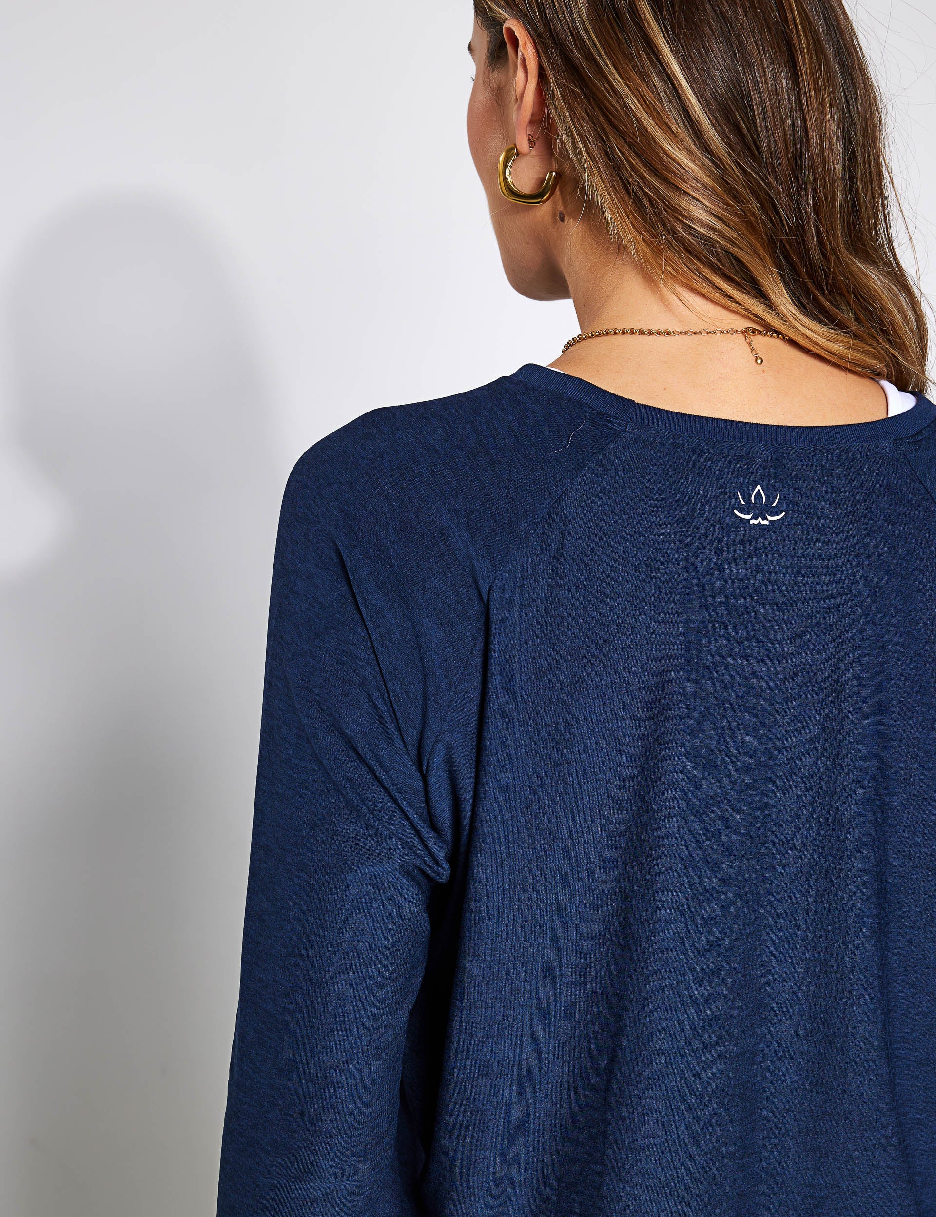 Featherweight Daydreamer Pullover - Nocturnal Navy | Lightweight & Comfortable Sweatshirt for Women | Perfect for Casual Wear, Lounging & Travel