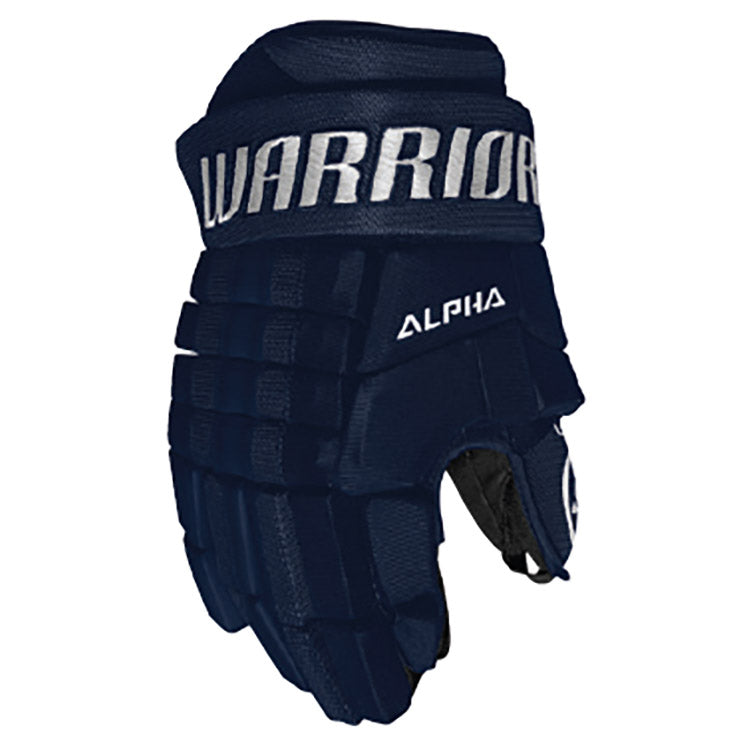 Warrior Alpha FR2 Senior Ice Hockey Gloves - Protective Hockey Gear for Men & Women - Perfect for Ice Skating, Hockey Games & Winter Sports Training