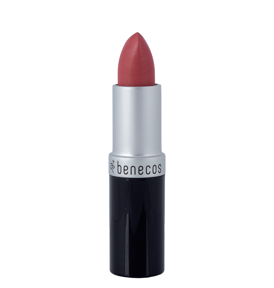 Benecos Natural Vegan Lipstick - Peach Shade, Cruelty-Free & Moisturizing | Perfect for Everyday Wear, Date Night & Special Occasions