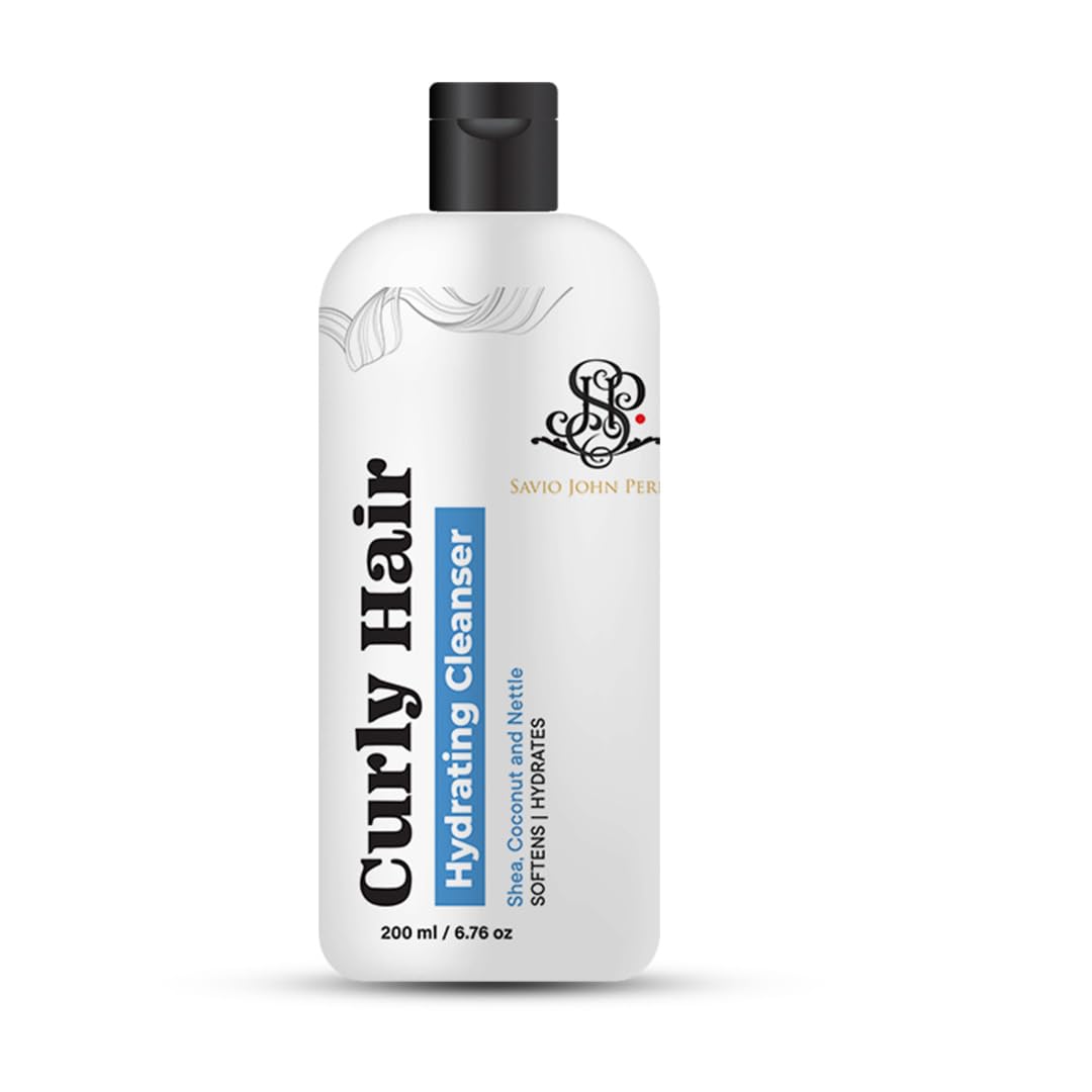 Prolixr Curly Hair Hydrating Cleanser for Wavy & Curly Hair - Coconut, Shea Butter & Dragonfruit Infused - Hydrating, Nourishing & Protective Hair Care - 200ml | Perfect for Daily Curl Definition & Frizz Control