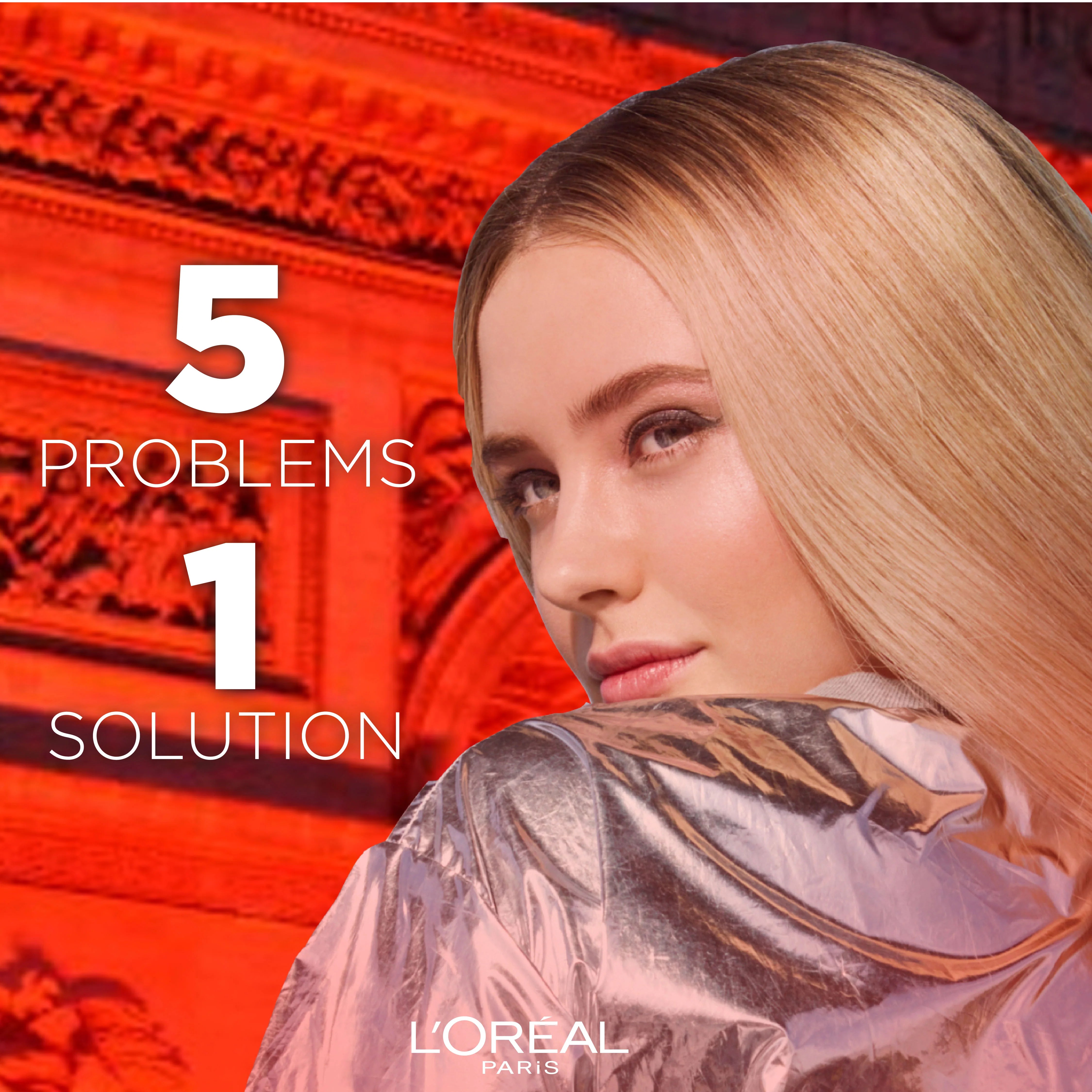 L'Oreal Elvive Total Repair 5 Repairing Shampoo for Damaged Hair - Restores 5 Signs of Hair Damage - For Dry, Brittle, Split Ends & Frizzy Hair - Salon Quality Hair Care at Home