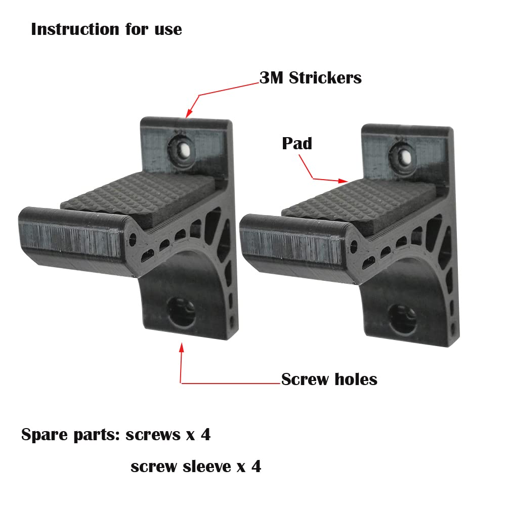 Wall-Mounted Bow Rack for Recurve & Longbow - Space-Saving Archery Display