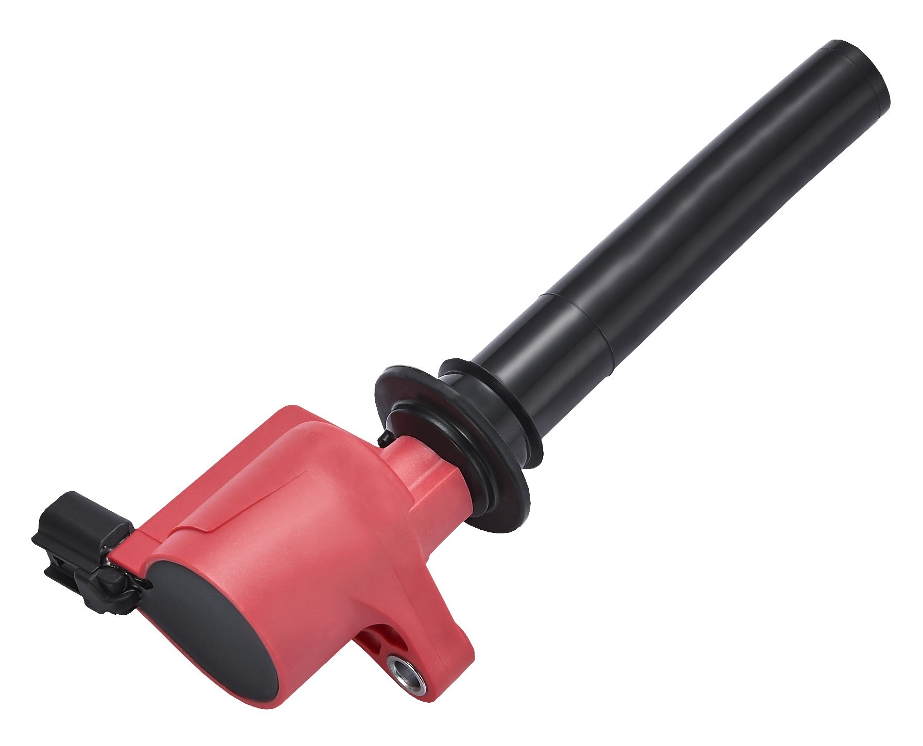ENA Set of 6 Red Ignition Coil Packs - Compatible with Ford Mercury Mazda 2001-2008 Models (Tribute, Mariner, Escape, Five Hundred, Freestyle, Montego, Taurus, Sable V6 3.0L) - Direct Replacement for DG500 DG513 FD502 - Perfect for Engine Performance & Tune-Up Maintenance