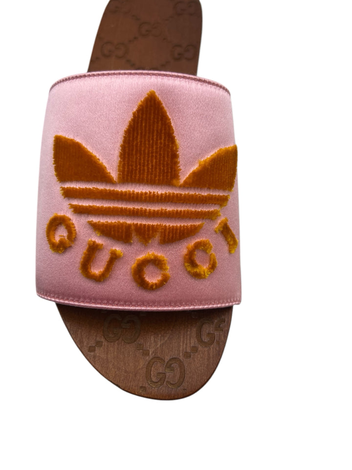 Gucci x Adidas GG Platform Sneakers for Women - Size 35.5 (US 5.5) | Fashionable Designer Shoes for Casual Wear & Street Style Outfits