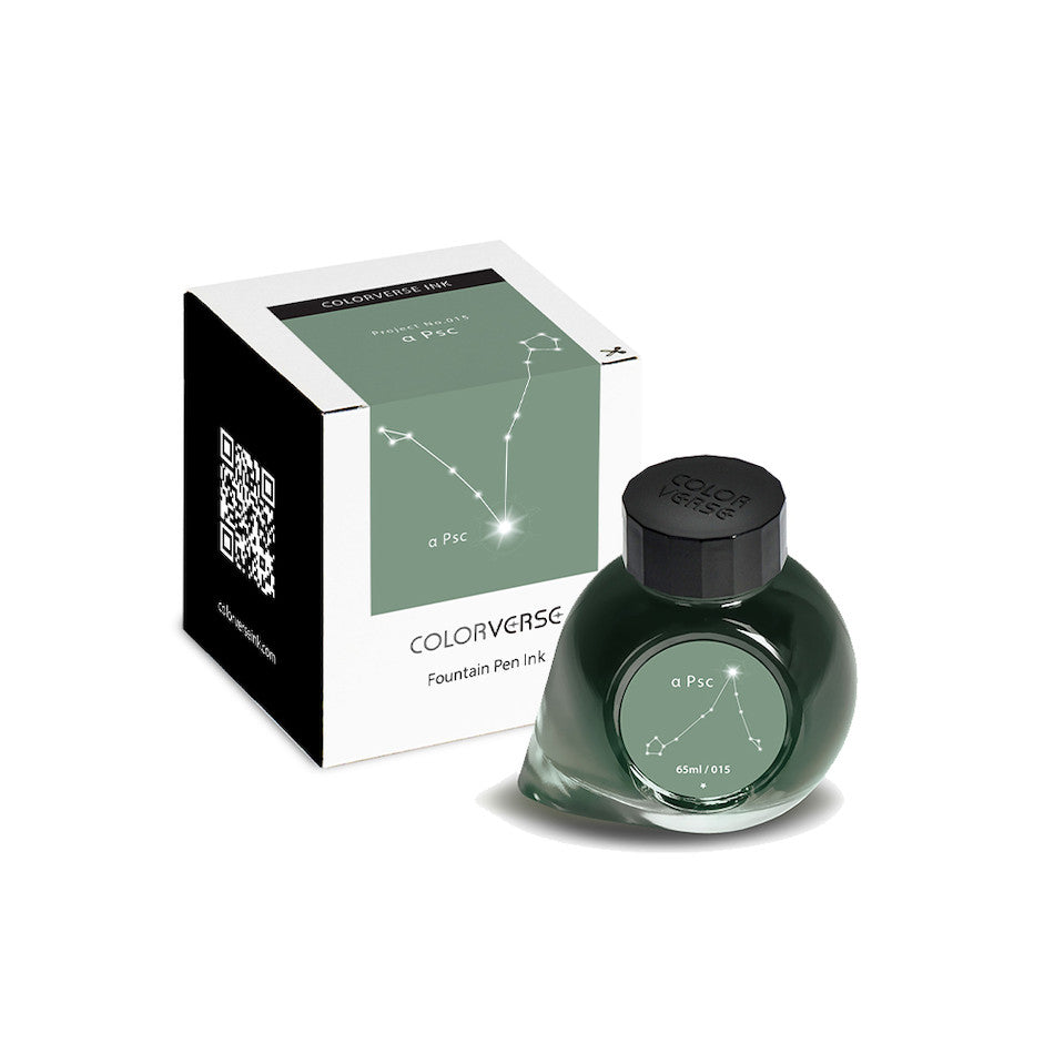 Colorverse Project 65ml Fountain Pen Ink - Premium Writing Ink for Calligraphy, Journaling & Artistic Projects