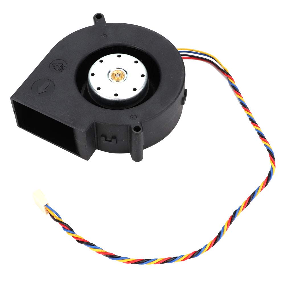 Andraw 12V High-Powered Exhaust Cooling Fan with Easy Installation Grill - Perfect for BBQ Grills, Outdoor Cooking, and Ventilation Systems
