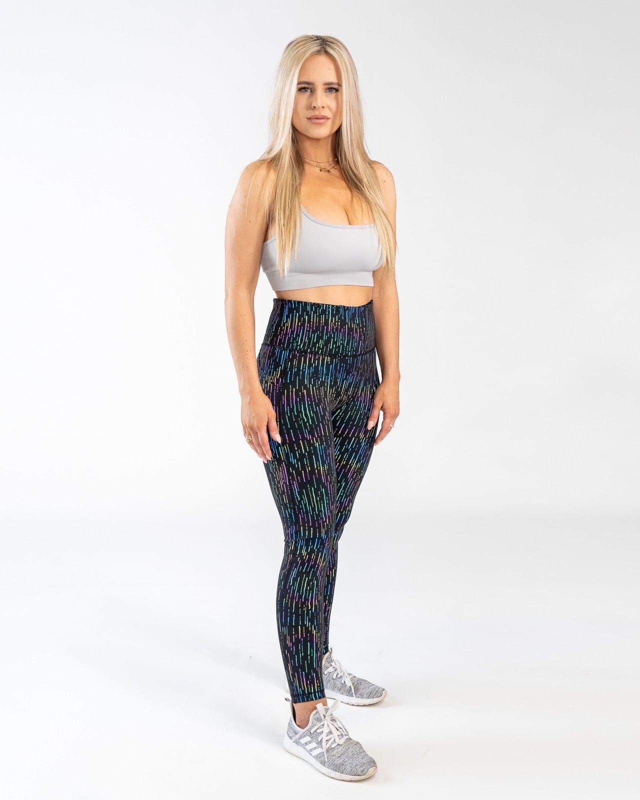 Concealed Carry Leggings with Hidden Pockets - Holographic Rain-Resistant Yoga Pants for Women | Perfect for Gym, Running & Everyday Wear