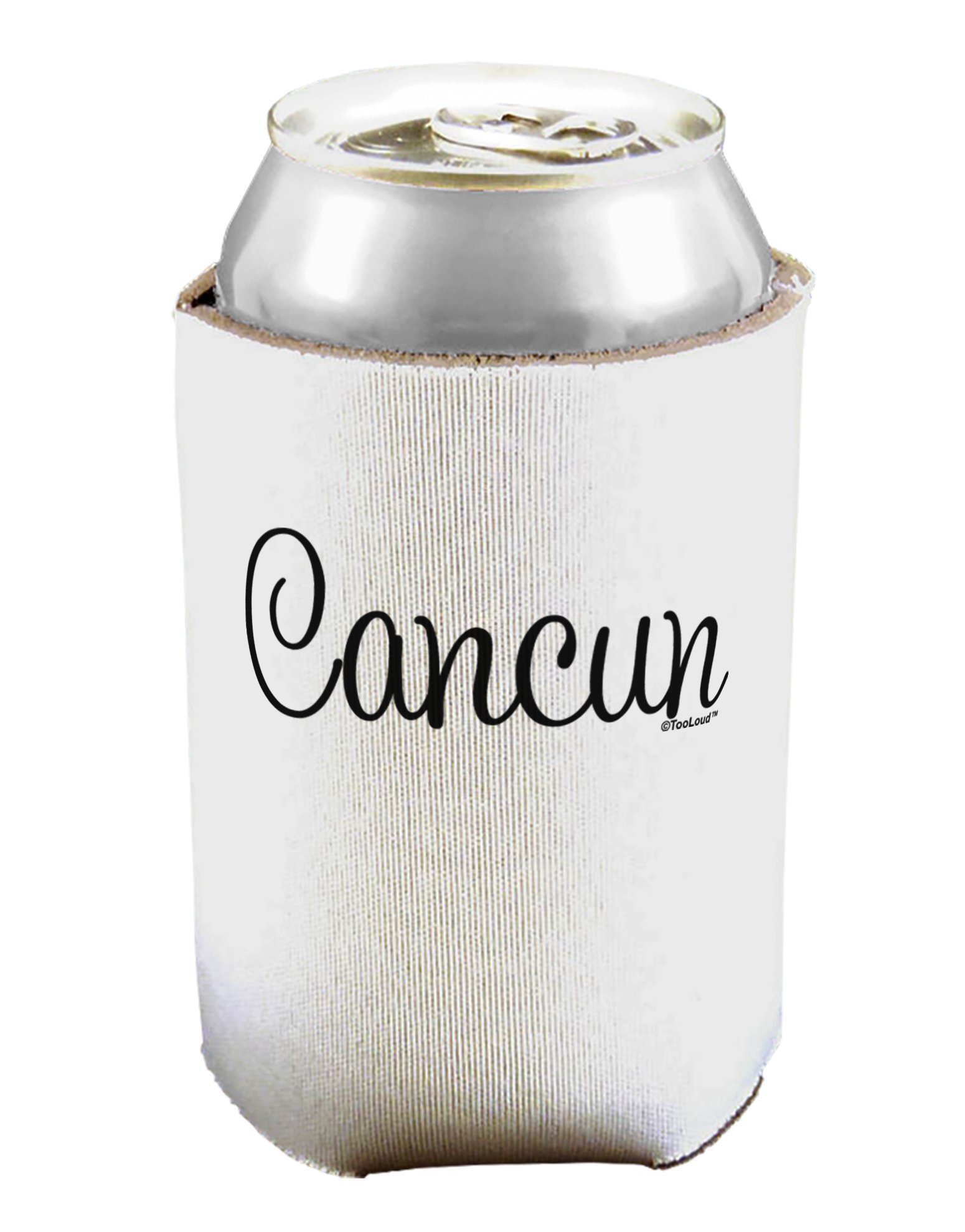 TOOLOUD Cancun Mexico - 2 Pack Insulated Can & Bottle Cooler Sleeves - Keep Drinks Cold for Beach, Pool, BBQ & Outdoor Parties