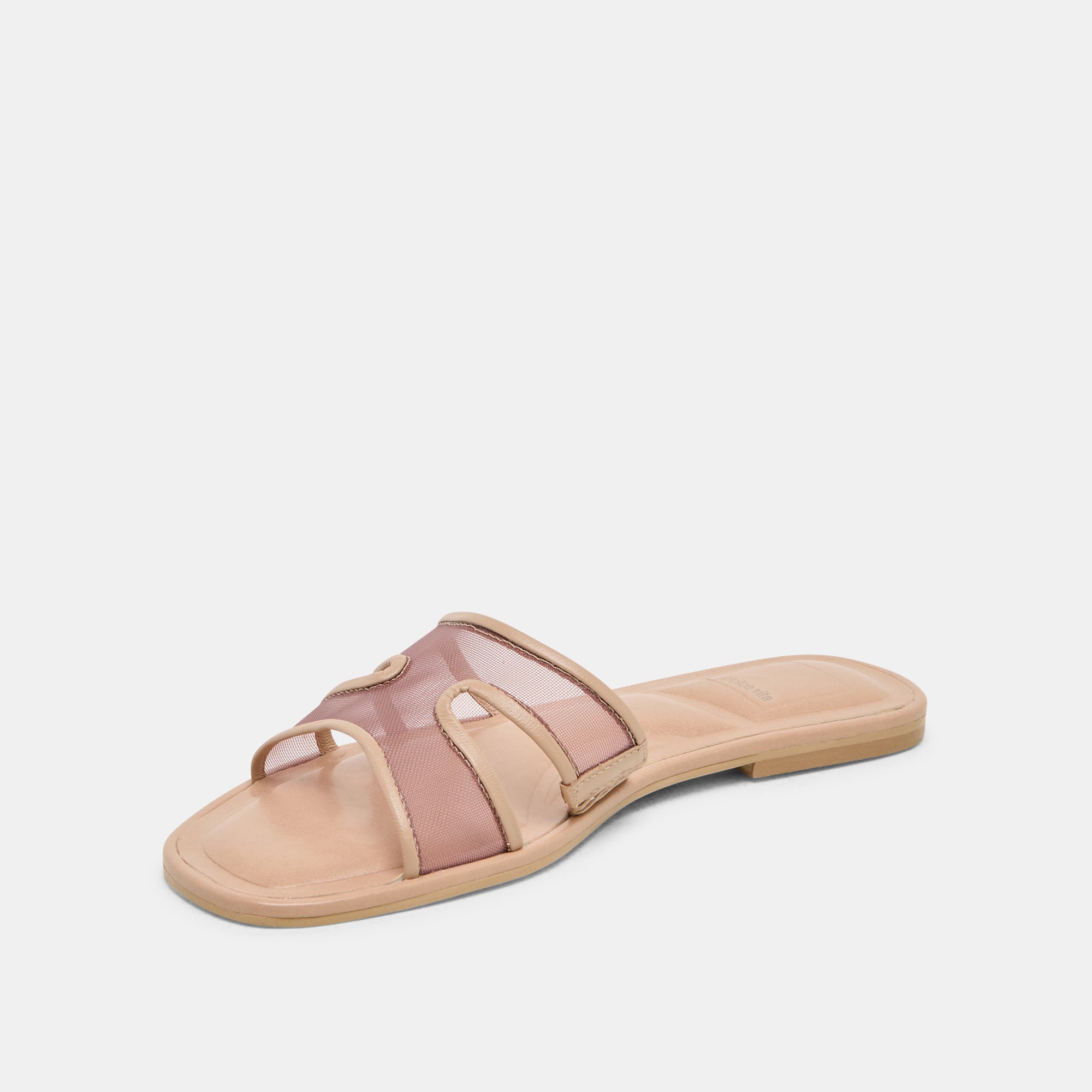 FLORI Women's Light Tan Mesh Sandals - Comfortable & Breathable Summer Walking Shoes for Beach, Travel & Casual Outings