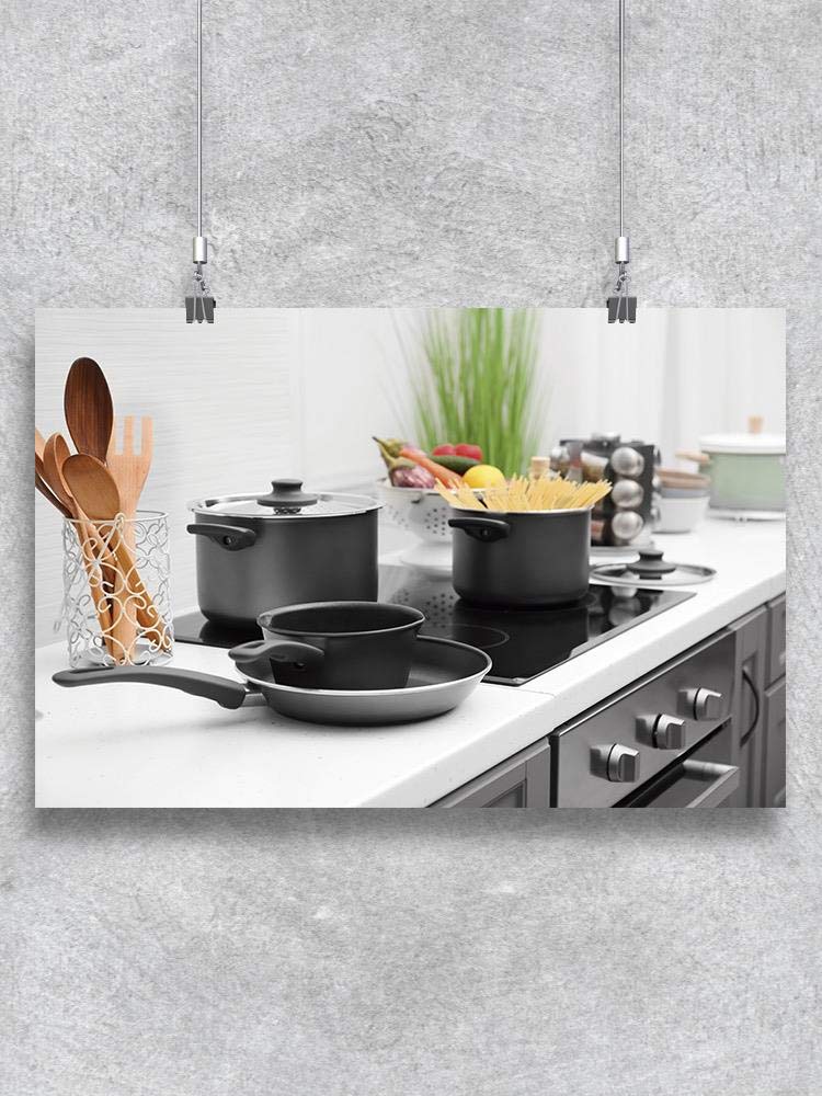 Kitchen Wall Art Poster - Modern Home Decor for Kitchen, Dining Room & Cafe - Perfect for Cooking Inspiration & Interior Design