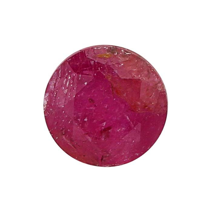 Natural Rodeo Queen Ruby Gemstone - July Birthstone, Mined & Cut in USA | Opaque Loose Stone for Jewelry Making, Birthstone Gifts & Crystal Healing