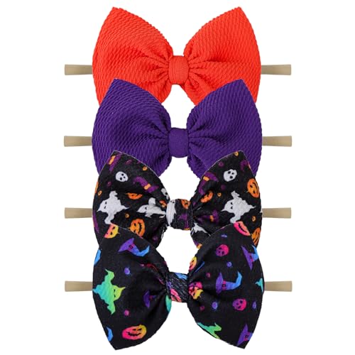 4-Orange Purple Ghost Hat