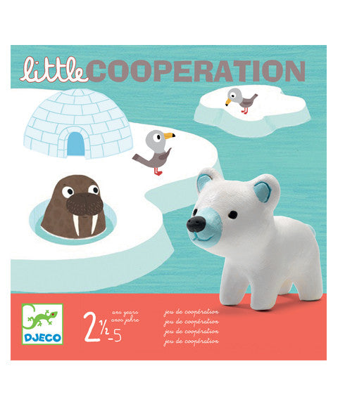 Little Cooperation Board Game by Djeco - Fun Family & Kids Cooperative Strategy Game for Ages 4+ | Perfect for Family Game Nights & Preschool Learning Activities