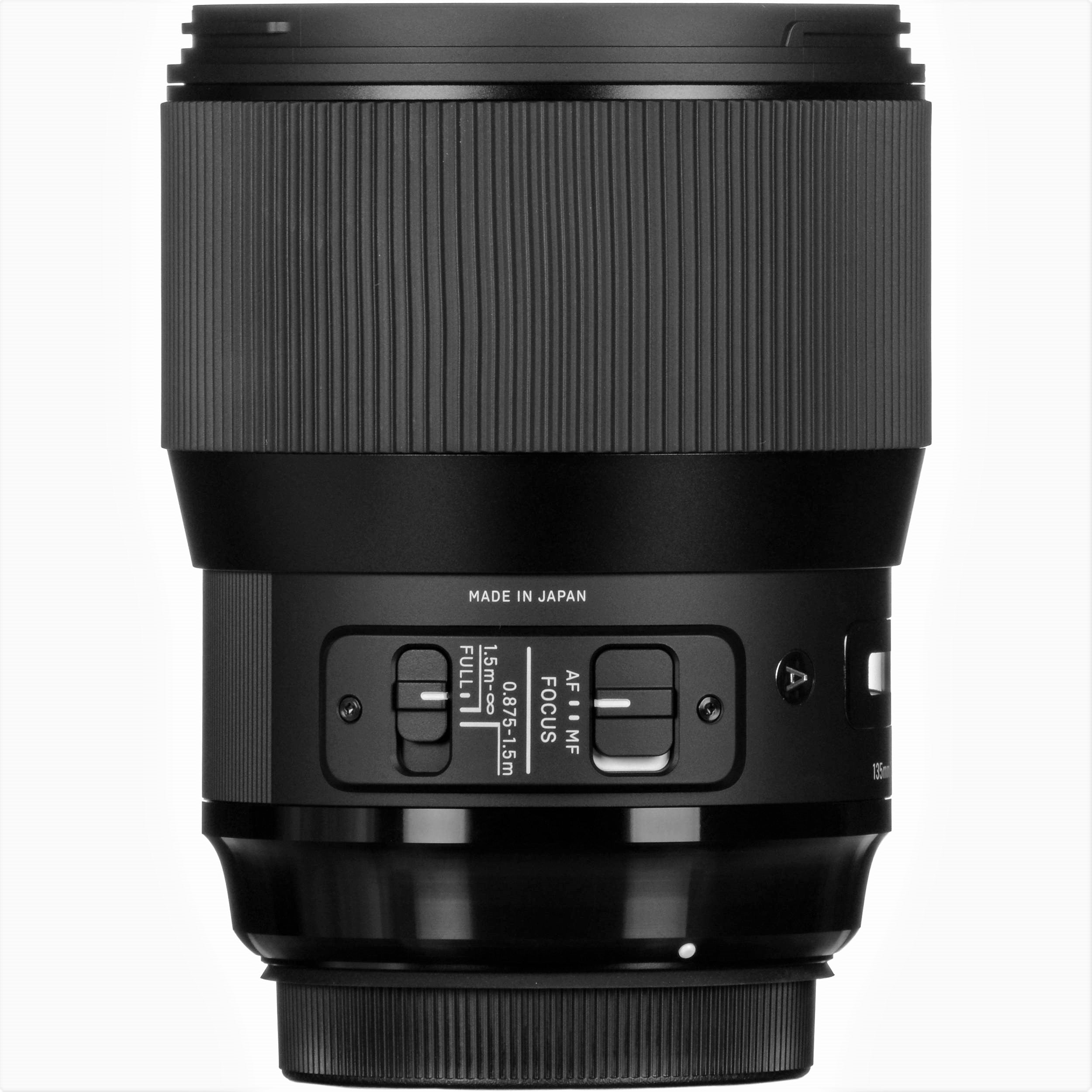 Sigma 135mm F1.8 DG HSM Art Lens for Canon EF Mount - Professional Portrait & Wedding Photography Prime Lens with Ultra-Fast Aperture for Stunning Bokeh Effects (Perfect for Studio, Outdoor and Low Light Shooting)